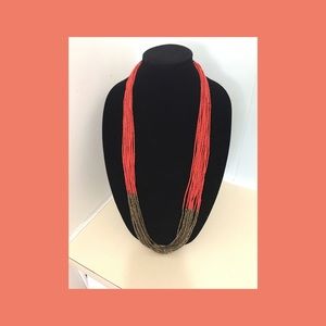 Free gift too! Coral necklace,